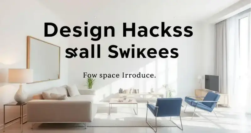 Design Hacks for Making Spaces Seem Larger Design Hacks for Making Spaces Seem Larger