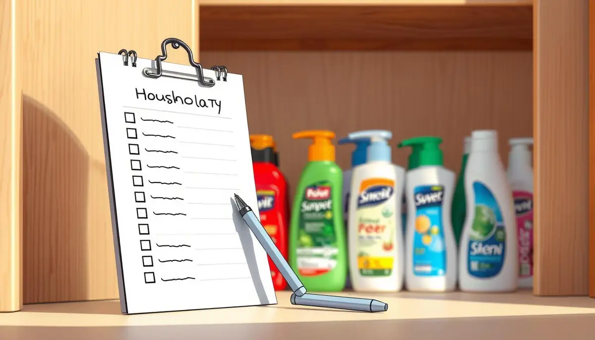 household inventory checklist